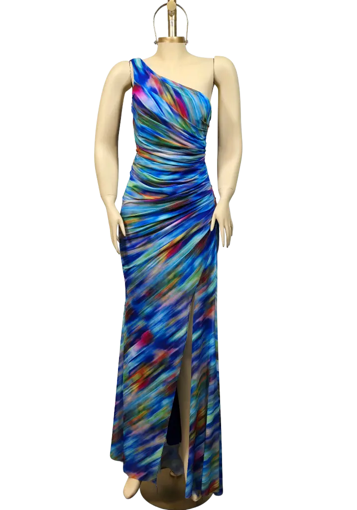 BLUE ABSTRACT XS