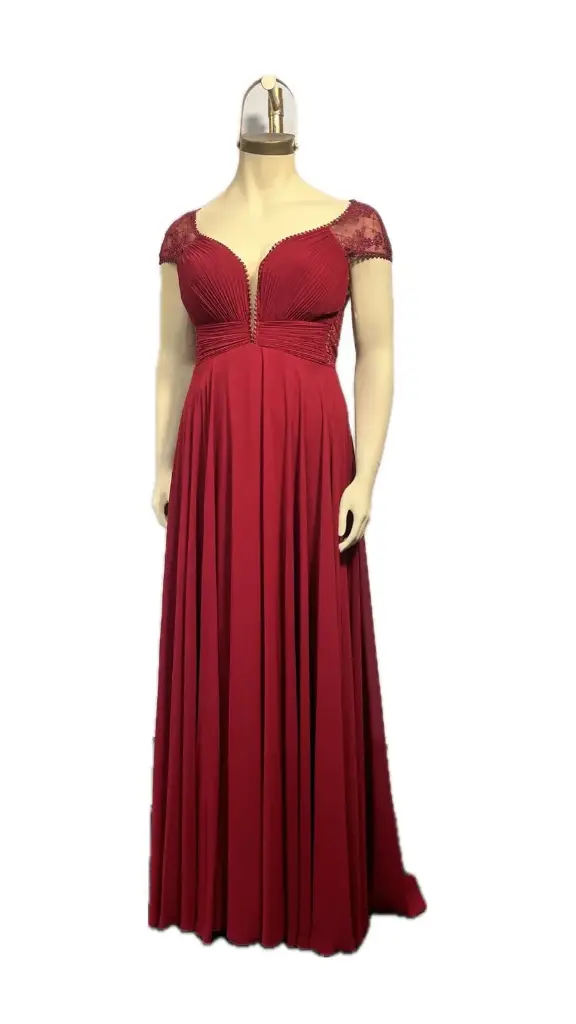 RED LACE L 