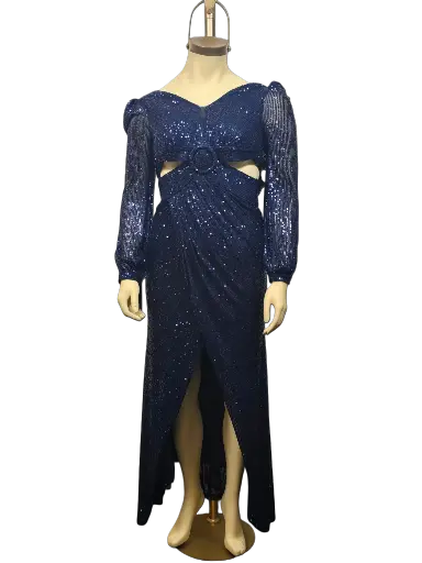 [112025105] BLUE TRAMA  XS