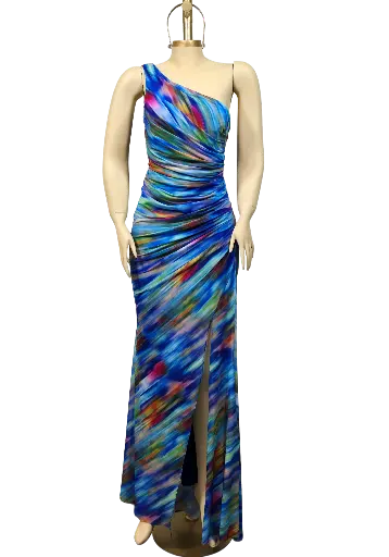 [112025130] BLUE ABSTRACT XS