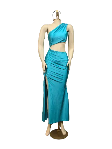 [112025160] AQUA FRINGE STD