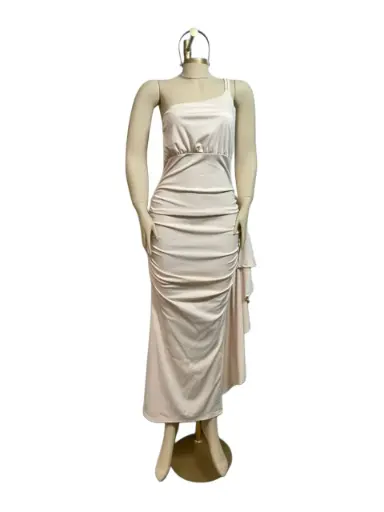 [112025327] ASYMMETRICAL BEIGE M 