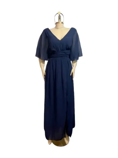 [112025329] BLUE OPEN NECK XL